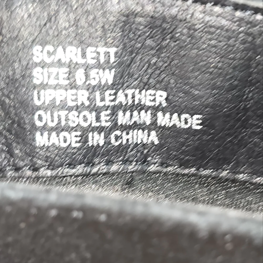 Matisse SCARLET Black Suede Leather TALL Boots Size 6.5 WIDE‎ CALF